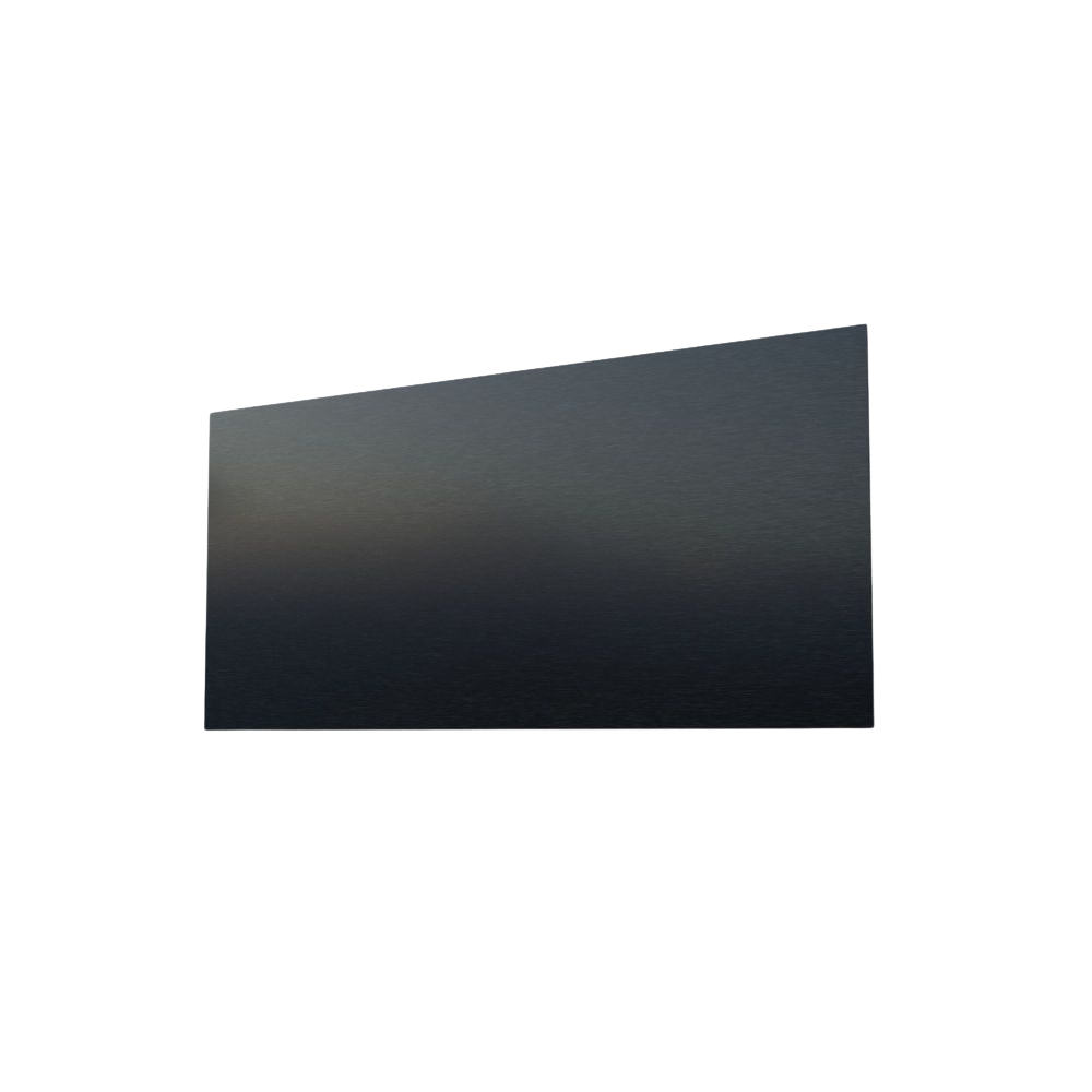 Baillindustrie - Grille de reprise + porte filtre Confort White - Photo produit COL600X200 BLACK